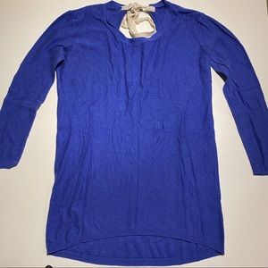 Babaton royal blue light sweater